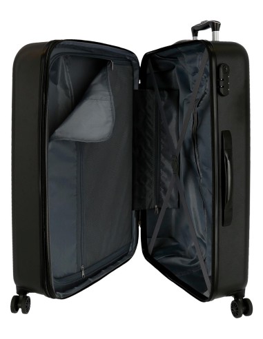 5069221 TROLLEY ABS 68CM. C/EXP. 4R.CAMBOYA NEGRO