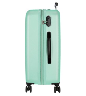 5069225 TROLLEY ABS 68CM. C/EXP. 4R.CAMBOYA TURQUESA 2