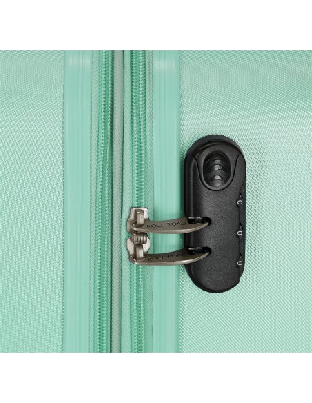 5069325 TROLLEY ABS 78CM. C/EXP. 4R.CAMBOYA TURQUESA
