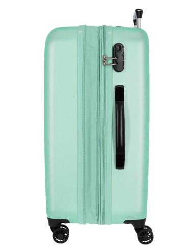 5069325 TROLLEY ABS 78CM. C/EXP. 4R.CAMBOYA TURQUESA