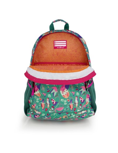 Mochila Tres Compartimentos Escolar Gabol Vida Mochilas E...