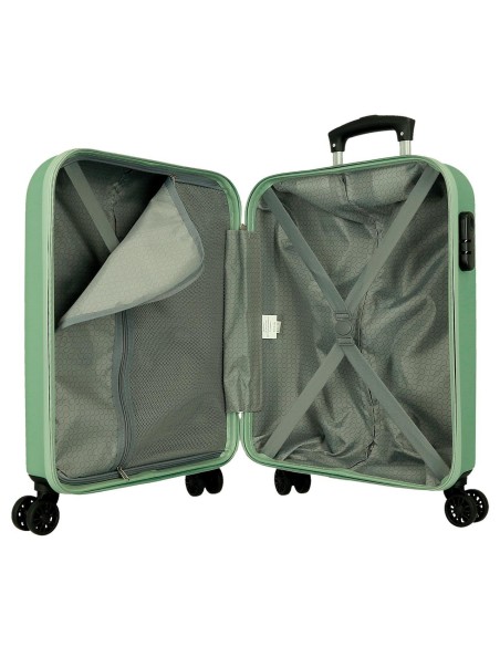 506912C TROLLEY ABS 55CM.4R.CAMBOYA VERDE