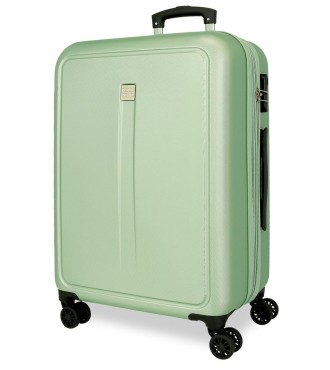 506922C TROLLEY ABS 65CM. C/EXP. 4R.CAMBOYA VERDE