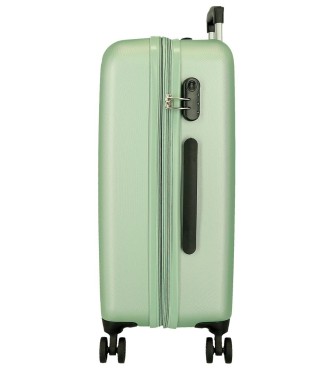 506922C TROLLEY ABS 65CM. C/EXP. 4R.CAMBOYA VERDE 2