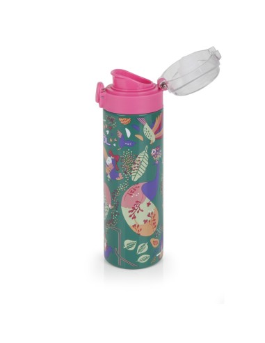 Botella Acero Inox. Infantil Gabol Vida Botella Acero | F...