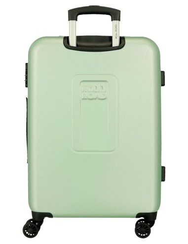 506932C TROLLEY ABS 75CM. C/EXP. 4R.CAMBOYA VERDE