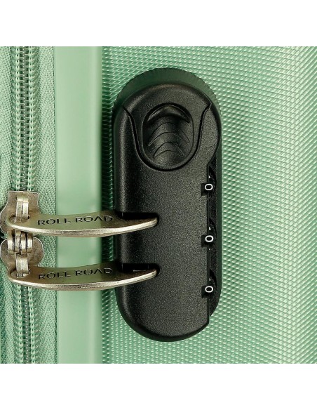 506932C TROLLEY ABS 75CM. C/EXP. 4R.CAMBOYA VERDE