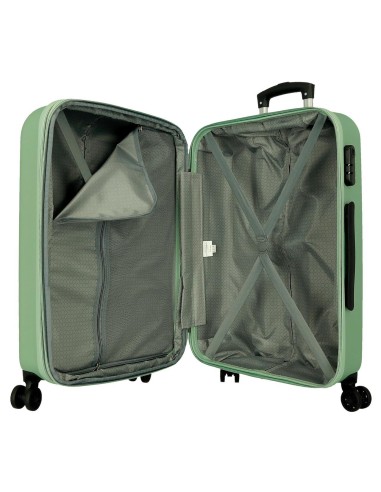 506942C SET/3 TROLLEY ABS 55-68-78CM.4R.CAMBOYA VERDE