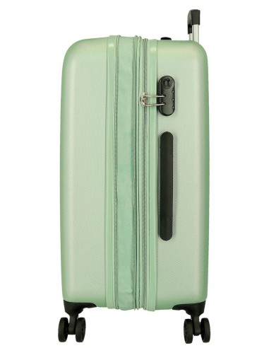 506942C SET/3 TROLLEY ABS 55-68-78CM.4R.CAMBOYA VERDE