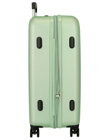 506952C SET/2 TROLLEY ABS 55-68CM.4R.CAMBOYA VERDE