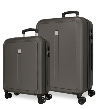 506952D SET/2 TROLLEY ABS 55-68CM.4R.CAMBOYA ANTRACITA