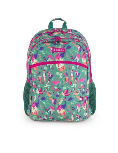 Mochila Escolar Adaptable Gabol Vida Mochilas Escolares |...