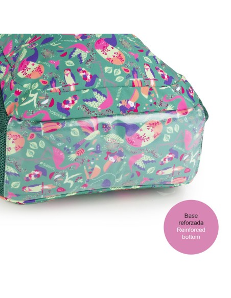 Mochila Escolar Adaptable Gabol Vida Mochilas Escolares |...