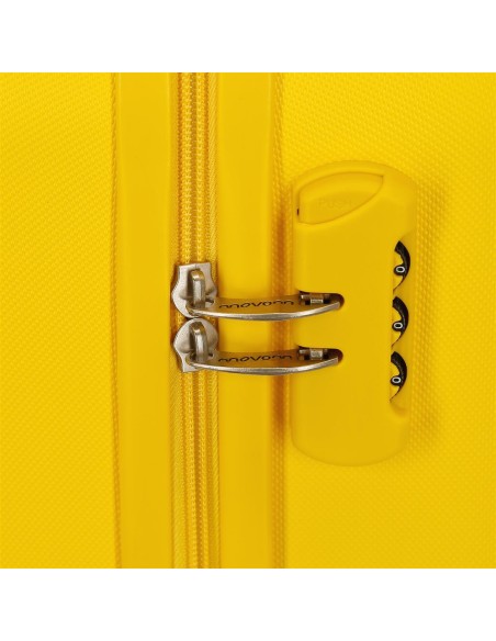 5999467 SET/3 TROLLEY  ABS 55-70-80CM.4R.MOVOM RIGA AMARILLO 5999467 SET/3 TROLLEY  ABS 55-70-80CM.4R.MOVOM RIGA AMARILLO