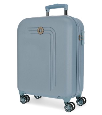 5999163 TROLLEY ABS 55CM.4R.MOVOM RIGA AZUL CIELO
