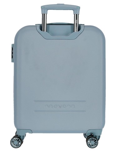 5999163 TROLLEY ABS 55CM.4R.MOVOM RIGA AZUL CIELO