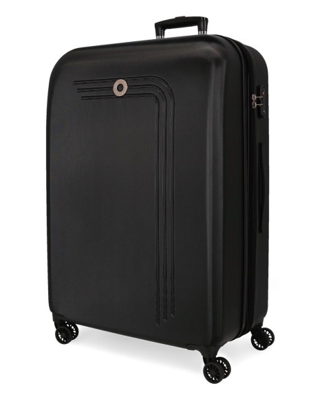 5999261 TROLLEY ABS 70CM. C/EXP. 4R.MOVOM RIGA NEGRO