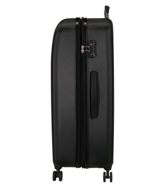 5999261 TROLLEY ABS 70CM. C/EXP. 4R.MOVOM RIGA NEGRO 2