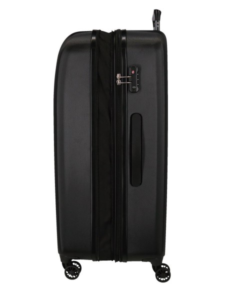 5999261 TROLLEY ABS 70CM. C/EXP. 4R.MOVOM RIGA NEGRO