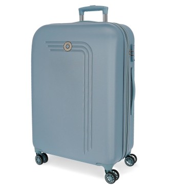 5999363 TROLLEY ABS 80CM. C/EXP. 4R.MOVOM RIGA AZUL CIELO