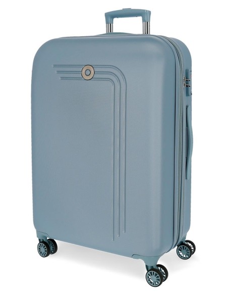5999363 TROLLEY ABS 80CM. C/EXP. 4R.MOVOM RIGA AZUL CIELO