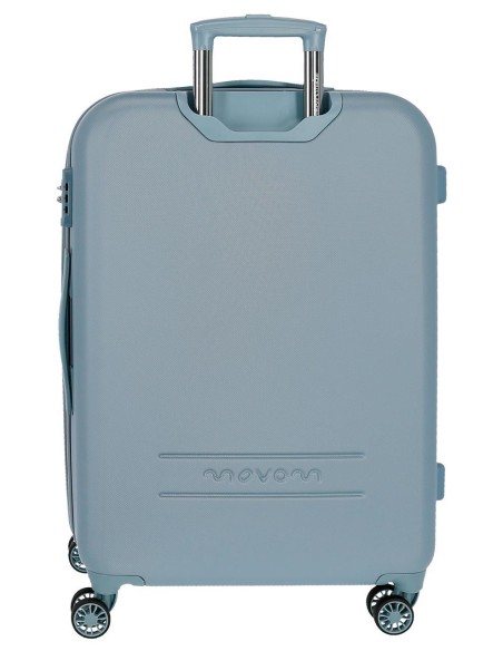 5999363 TROLLEY ABS 80CM. C/EXP. 4R.MOVOM RIGA AZUL CIELO