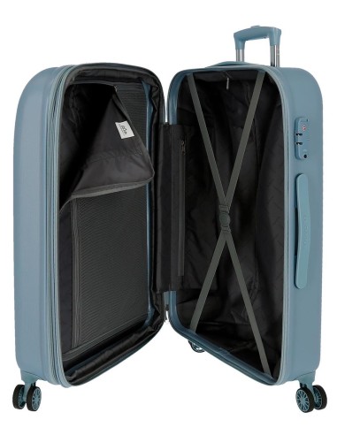 5999363 TROLLEY ABS 80CM. C/EXP. 4R.MOVOM RIGA AZUL CIELO