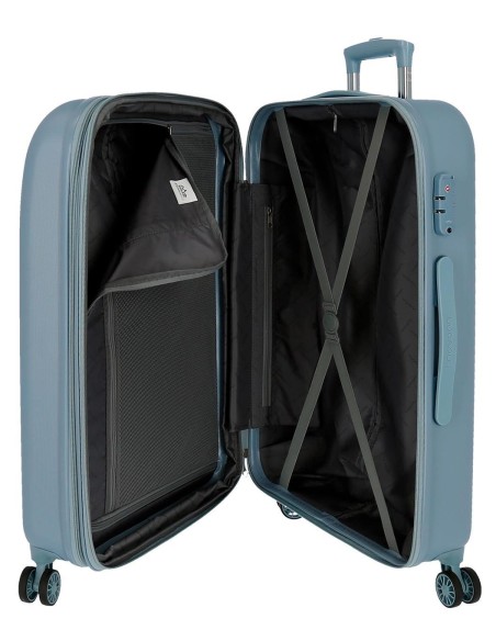 5999363 TROLLEY ABS 80CM. C/EXP. 4R.MOVOM RIGA AZUL CIELO