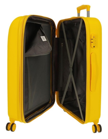 5999367 TROLLEY ABS 80CM. C/EXP. 4R.MOVOM RIGA AMARILLO 5999367 TROLLEY ABS 80CM. C/EXP. 4R.MOVOM RIGA AMARILLO