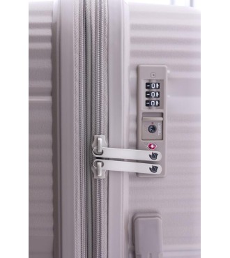 Maleta Mediana Gladiator Bionic Beige 2