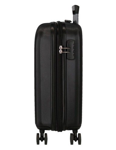 5998961 SET 2/TROLLEY ABS 55 EXP -70CM.4R.RIGA AZUL NEGRO