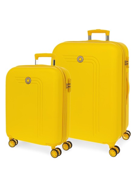 5998967 SET 2/TROLLEY ABS 55 EXP -70CM.4R.RIGA AMARILLO 5998967 SET 2/TROLLEY ABS 55 EXP -70CM.4R.RIGA AMARILLO