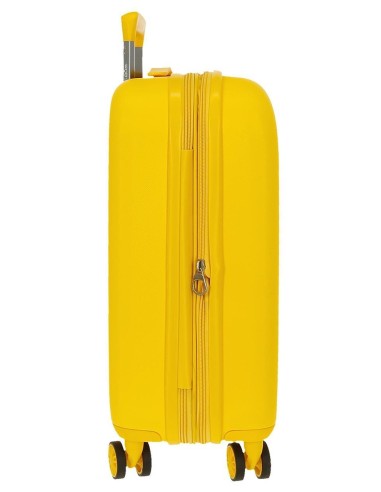 5998967 SET 2/TROLLEY ABS 55 EXP -70CM.4R.RIGA AMARILLO