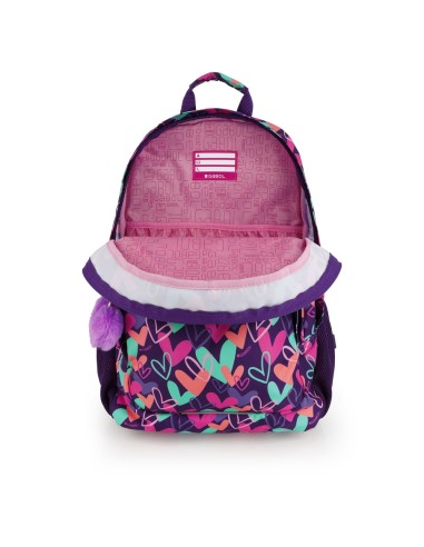 Mochila Tres Compartimentos Escolar Gabol Kokoro Mochilas...
