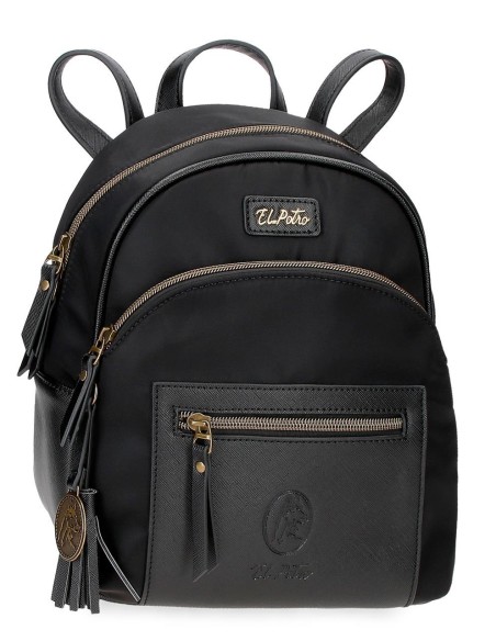 5262021 MOCHILA 25 CM EL POTRO LANA NEGRO 5262021 MOCHILA 25 CM EL POTRO LANA NEGRO
