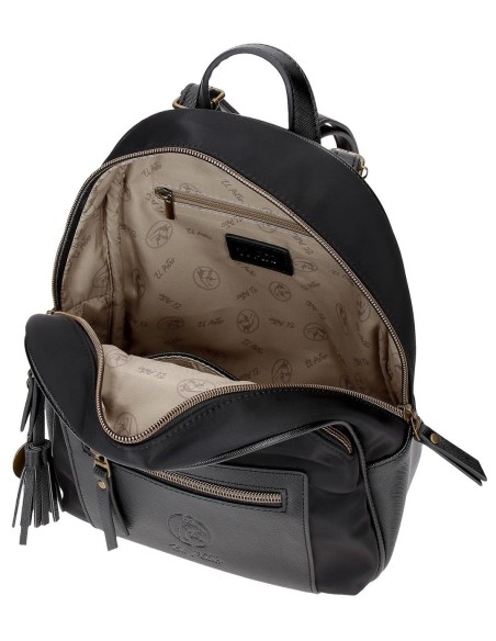 5262021 MOCHILA 25 CM EL POTRO LANA NEGRO 5262021 MOCHILA 25 CM EL POTRO LANA NEGRO