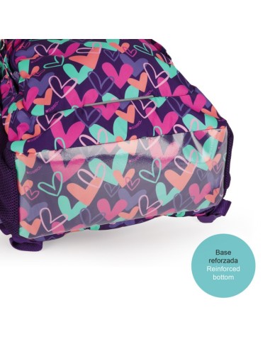 Mochila Tres Compartimentos Escolar Gabol Kokoro Mochilas...