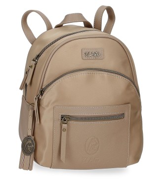 5262022 MOCHILA 25 CM EL POTRO LANA BEIGE