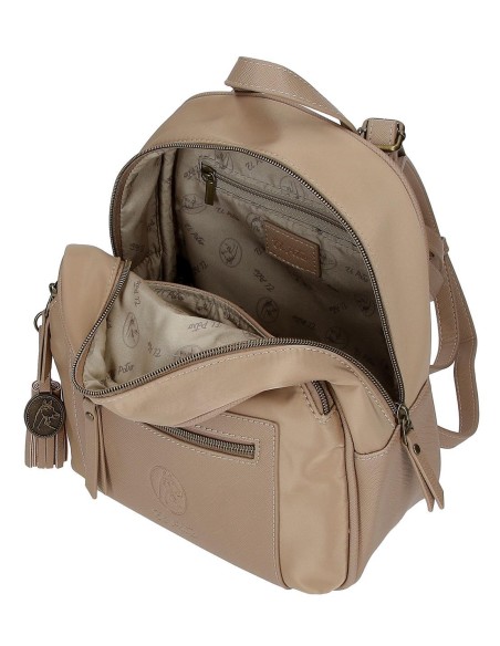 5262022 MOCHILA 25 CM EL POTRO LANA BEIGE 5262022 MOCHILA 25 CM EL POTRO LANA BEIGE