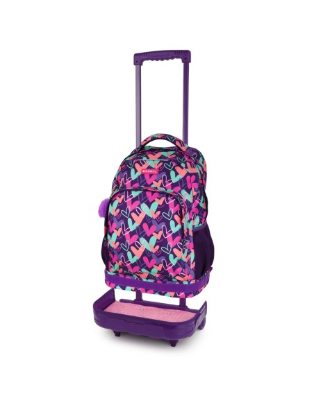 Mochila 2 Ruedas Carro Fijo Gabol Kokoro Mochilas Escolar...