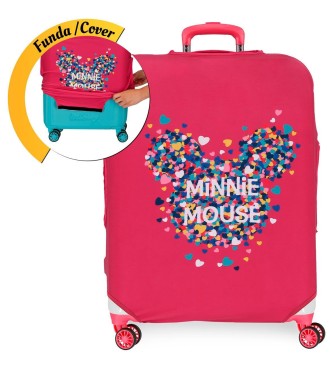 3736864 * FUNDA NEOPRENO TROLLEY GRANDE MINNIE FUCSIA
