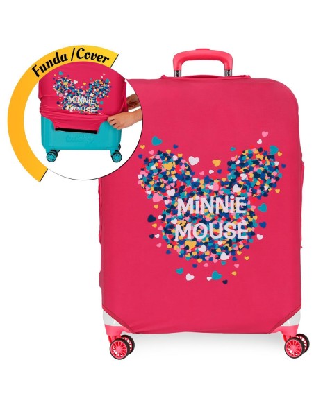 3736864 * FUNDA NEOPRENO TROLLEY GRANDE MINNIE FUCSIA 3736864 * FUNDA NEOPRENO TROLLEY GRANDE MINNIE FUCSIA
