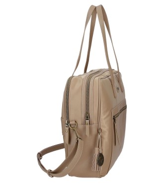 5266622 PORTAORDENADOR .ADAP. 2C. EL POTRO LANA BEIGE 2