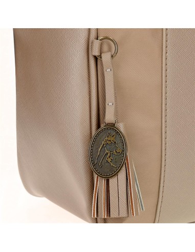 5262122 MOCHILA 28CM EL POTRO LANA BEIGE