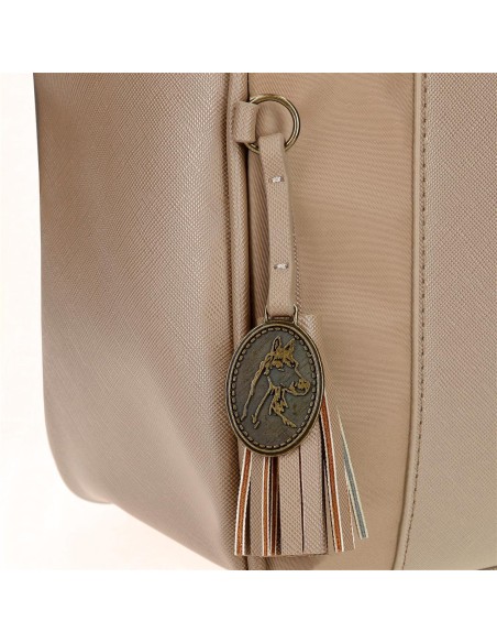 5262122 MOCHILA 28CM EL POTRO LANA BEIGE 5262122 MOCHILA 28CM EL POTRO LANA BEIGE