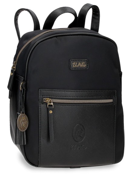 5262121 MOCHILA 28CM EL POTRO LANA NEGRO 5262121 MOCHILA 28CM EL POTRO LANA NEGRO