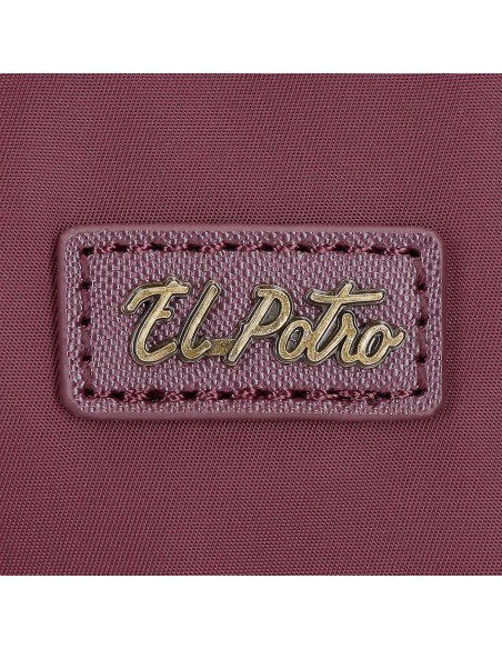 5262123 MOCHILA 28CM EL POTRO LANA BURDEOS 5262123 MOCHILA 28CM EL POTRO LANA BURDEOS