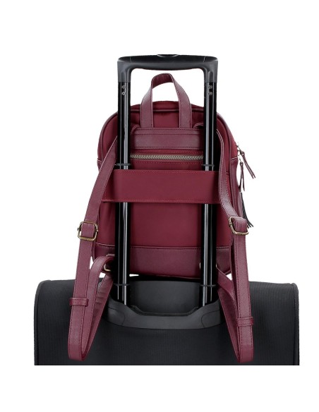 5262123 MOCHILA 28CM EL POTRO LANA BURDEOS 5262123 MOCHILA 28CM EL POTRO LANA BURDEOS