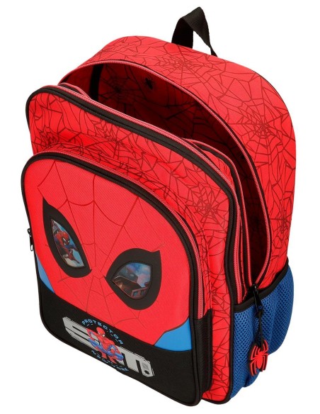 2832421 MOCHILA 40CM.2C.SPIDERMAN PROTECTOR