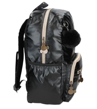 3472322 MOCHILA 42CM. MICKEY OUTLINE NEGRO 2